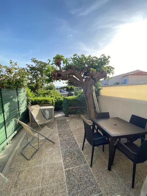 Joli Studio De Vacances Vue Mer Sausset-les-Pins Exteriör bild